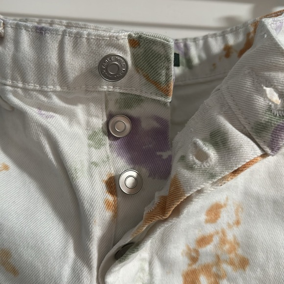 Highest rise frayed white Wild Fable Jean Shorts. - Picture 3 of 6